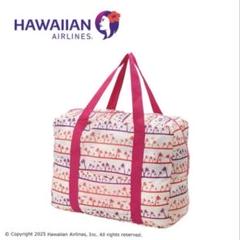 ハワイアン航空　HAWAIIAN AIRLINES トートバッグ 紺色 未使用 HAWAIIAN AIRLINES ハワイアン航空 簡易保冷トートバッグ M
