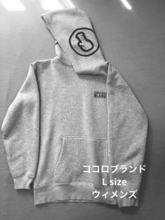 【COCOLOBLAND】ココロブランド フードロゴ プリント パーカー L COCOLOBLAND - cocoro brand ココロブランド パーカーの通販 by