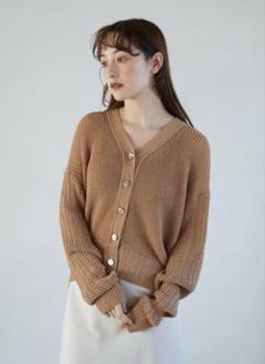 intimiteアンティミテワッフルcottonパーカーベージュF
