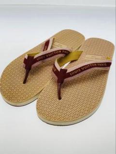 美品✨ ヴィトン モノグラム ビーチサンダル オリーブ メンズ 26cm相当 LOUIS VUITTON ルイ ヴィトン モノグラム MN0232 サイズ 10