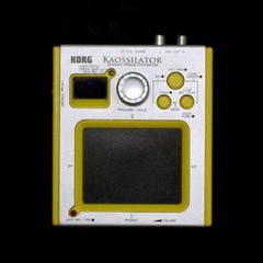 KORG KAOSSILATOR シルバー/イエロー [動作確認済み] KORG KAOSSILATOR シルバー/イエロー