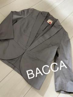お気にいる】 BACCA テーラードジャケット カットオフ ヘリンボーン