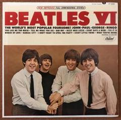 BEATLES レコードコレクターの方に！極美品「BEATLES Ⅵ」最初期盤! BEATLES レコードコレクターの方に！極美品「BEATLES Ⅵ」最初期