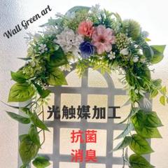 光触媒加工 グリーンウォール 壁掛け 抗菌 消臭 インテリアNo