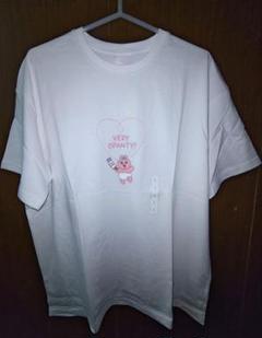 おぱんちゅうさぎ　GUコラボ　Tシャツ　ホワイト　Lサイズ　新品　タグ付き