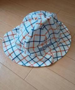 mont-bell ベビー用 ハット FREEサイズ チェック柄　46〜50cm