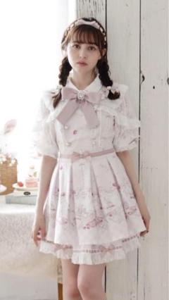 LIZLISA Sugary Treats Picnic柄 リズリサ Sugary Treats Picnic柄セットアップ ピンク LIZLISA - メルカリ