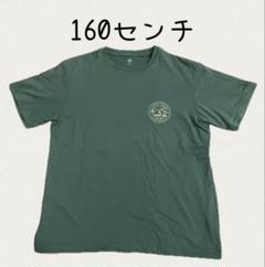 ユニクロ エアリズム グリーン Tシャツ 160センチ