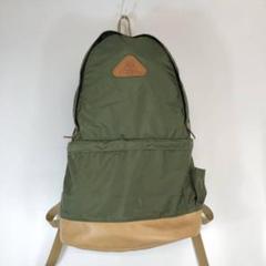 70s 80s ダイワ フィッシングリュック ボトムレザー Lサイズ