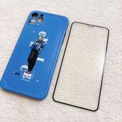 iPhone 11 pro max ケース ロロノアゾロ フィルム付き