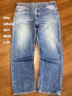 90sUSA製リーバイス501 W40 L30 股下76cm オリジナルレングス 90sUSA製リーバイス501 W40 L30 股下76cm オリジナルレングス