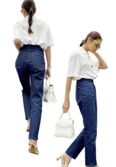 美品LOEFF（ロエフ）有名人着用13ozヤード 00 デニムパンツ RIGID