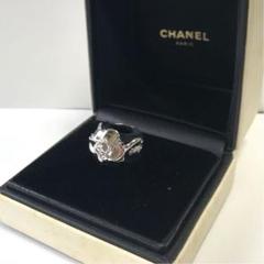 超美品 CHANEL カメリア K18 リング ファイン ジュエリー シャネル