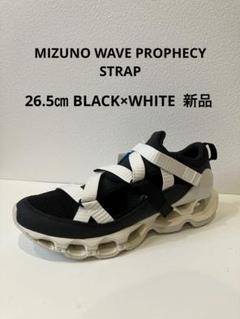 新品MIZUNO WAVEPROPHECY STRAP 26.5cm BL×WH