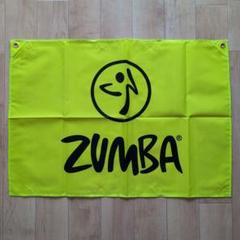 ZUMBA 蛍光イエロー フラッグ