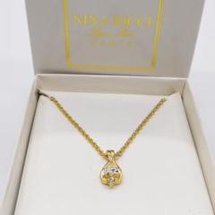 美品 ニナリッチ ネックレス ゴールド 箱付き - メルカリ
