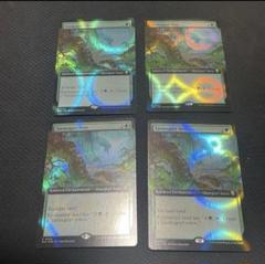 拡張アート 未来予知　タルモゴイフ/Tarmogoyf英語版4枚セット EX+](FOIL)タルモゴイフ/Tarmogoyf《英語》【TSR】