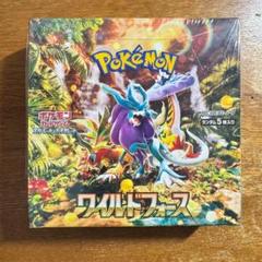 ワイルドフォース　1BOX シュリンク付き未開封　ポケセン産 ワイルドフォース 1BOX シュリンク付き未開封 ポケセン産 - メルカリ