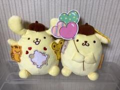 ポムポムプリン　ぬいぐるみ　2点セット