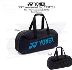 YONEX 3D Tournament Bag 2231T01 ブラック/セラミ YONEX 3D Tournament Bag 2231T01 ブラック/セラミ - メルカリ