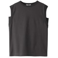 【未使用】ebure　ハイツイストスムースノースリーブカットソー　グレー38 ebure｜エブールの通販｜ELLE SHOP (エル・ショップ)
