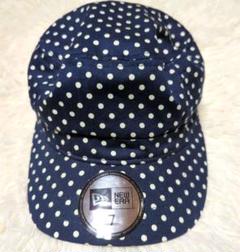 【美品】UNDERCOVERキャップ ドット柄 ネイビー UNDERCOVER アンダーカバー x NEW ERA(ニューエラ) BEAR 9TWENTY