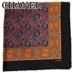 極美品✨CHANEL 大判スカーフ　ストール　シルク100% 楽天市場】シャネル ストール 大判の通販