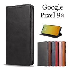 Google Pixel 9aケース グーグルピクセル9a ベルトなし手帳型BK