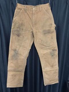 2000s Carhartt 32x32ダブルニーパンツ