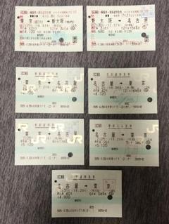 使用済 国鉄 切符 マルス券 特別急行券 2枚セット あずさ 3号 上諏訪 使用済 国鉄 切符 マルス券 特別急行券 2枚セット あずさ 3号