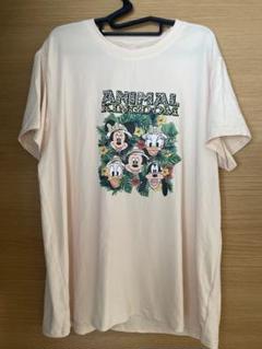 新品★ ディズニー　アニマルキングダム　Tシャツ　ミッキーミニー　海外ディズニー