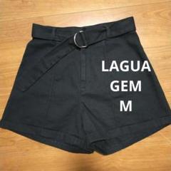 LAGUA GEM ブラック ハーフパンツ M 2025年最新】LAGUA GEM レディース ショートパンツ・ハーフ