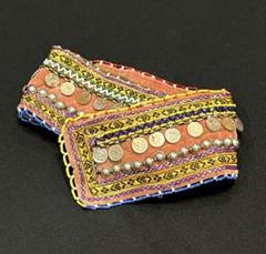 激安/新作 ☆W1406☆アンティーク刺繍古布遊牧クチ族アフガニスタン アンティーク雑貨