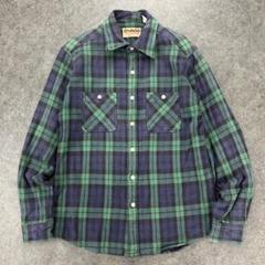 新品•未使用CAMOCO/カムコ長袖ヘビーネルシャツ/マルチパターンsizeL CAMCO カムコ ネルシャツ HEAVY WEIGHT FLANNEL WORK SHIRTS