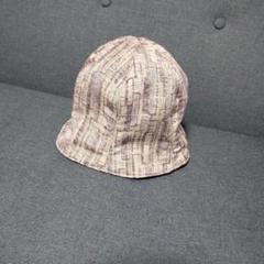 ハンドメイド チューリップ帽子 着物リメイク