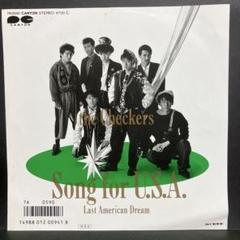 The Checkers = チェッカーズ – Song for U.S.A. – Vinyl (7