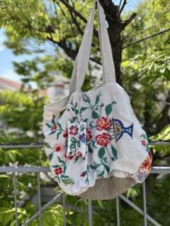 ウクライナ刺繍 ウクライナ民族刺繍 バケットバッグ ウクライナ刺繍 ウクライナ民族刺繍 バケットバッグ - メルカリ