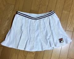 フィラ　テニスウェア　スコート　Lサイズ　白