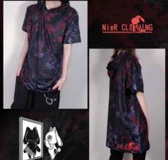 NieR 半袖パーカー blood paint ユニセックス