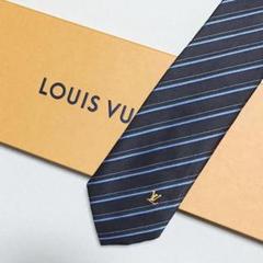 美品 ルイヴィトン Louis Vuitton ネクタイ シルク100%
