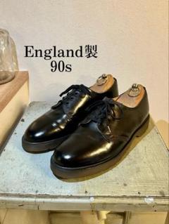 Dr.Martens 5ホール 厚底シューズ英国製Vintage UK10 希少 Dr.Martens - 激レア！レディースサイズ！スチールトゥ！美品