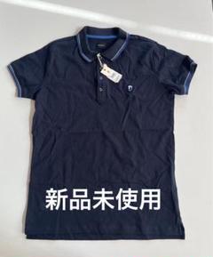 【新品】DIESEL ディーゼル ネイビー ジッパーポロシャツ Lサイズ ⭐️ 新品】DIESEL ディーゼル ネイビー ジッパーポロシャツ Lサイズ ⭐️