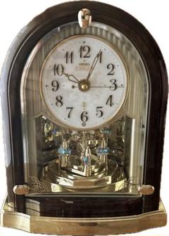 ✳︎値下げ中✳︎SEIKO 電波掛時計 高音質16和音メロディ SEIKO(セイコー) / 電波からくり時計/濃茶/RE571B/高音質16和音