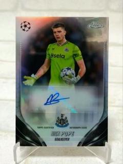 ニック・ポープ ニューカッスル サインカード topps soccer
