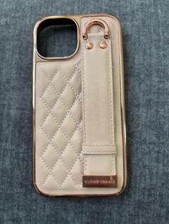 iPhone15キルティングデザイン iPhoneケース