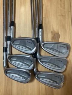 PING　i200　6本セット　モーダス3　105　S　ピン　イエロー　5I〜W PING i200 6本セット モーダス3 105 S ピン イエロー 5I〜W