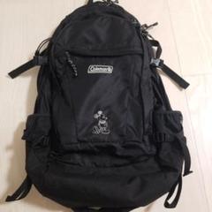 ✨未使用級✨Coleman×Mickey　コラボ バックパック　33L ブラック Coleman - 【新品・未使用】コールマン ディズニー コラボ