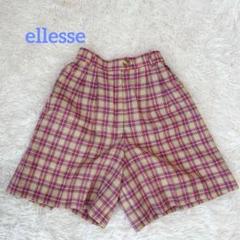 エレッセ　ゴルフ　ショートパンツ　チェック　ハーフパンツ