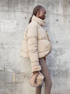 未使用品LEINWANDE / ラインヴァンド「FAUX FUR JACKET」 未使用品LEINWANDE / ラインヴァンド「FAUX FUR JACKET