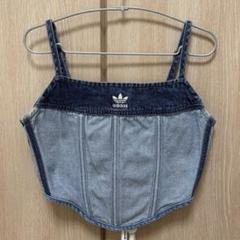 adidas リメイク　海外　古着 再構築　リメイク ビスチェ　アディダス 2025年最新】adidas ビスチェの人気アイテム - メルカリ